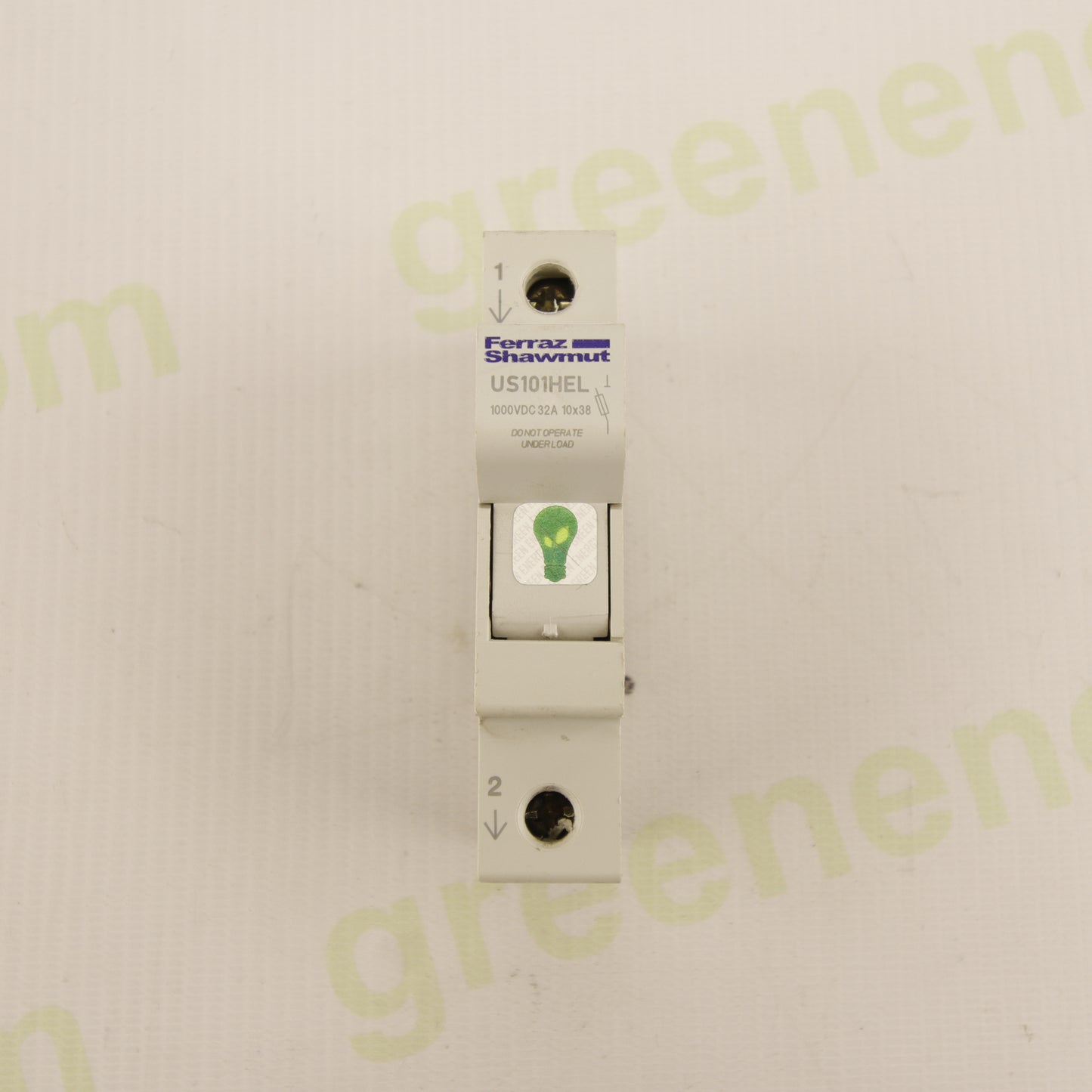 Ferraz Shawmut US101HEL – 1P Modular Fuse Holder 1000V DC 32A | 10x38 mm | Modulo Star Series | IEC 60947-3 / UL 512