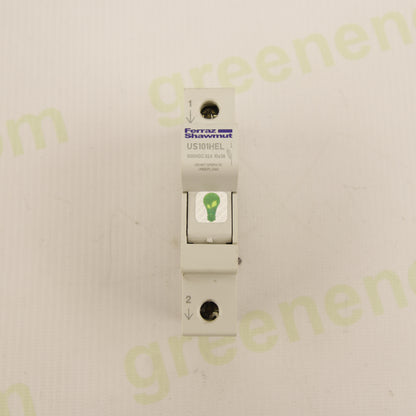 Ferraz Shawmut US101HEL – 1P Modular Fuse Holder 1000V DC 32A | 10x38 mm | Modulo Star Series | IEC 60947-3 / UL 512