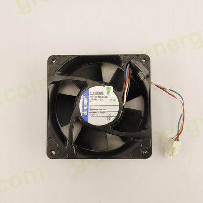 ebm-papst 4114 N/2XU – 119×119×38 mm Axial Fan | 24V DC | 5.6W | IP54 | 4-Wire with Connector
