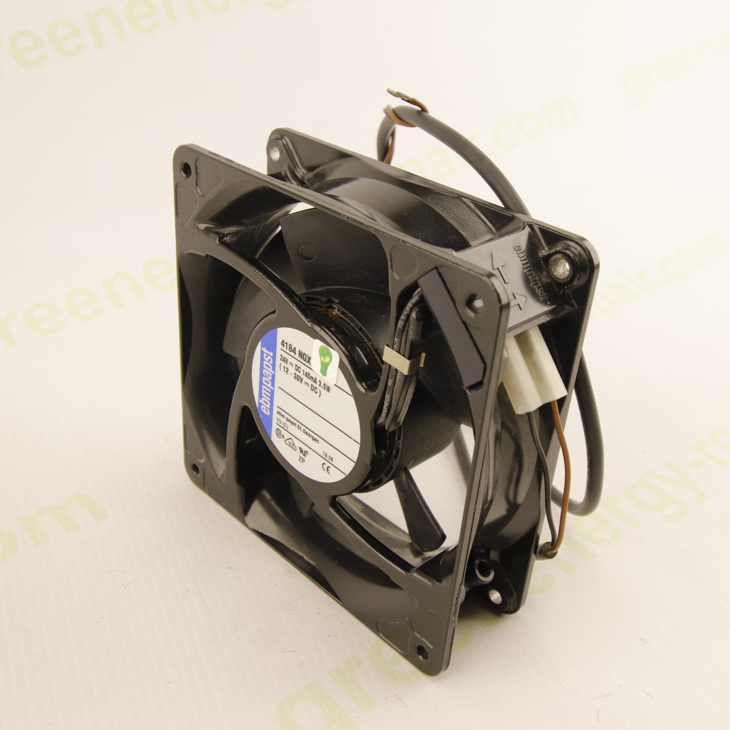 ebm-papst 4184 NGX – 119×119×38 mm Axial Fan | 24V DC | 3.5W | Industrial Cooling Fan