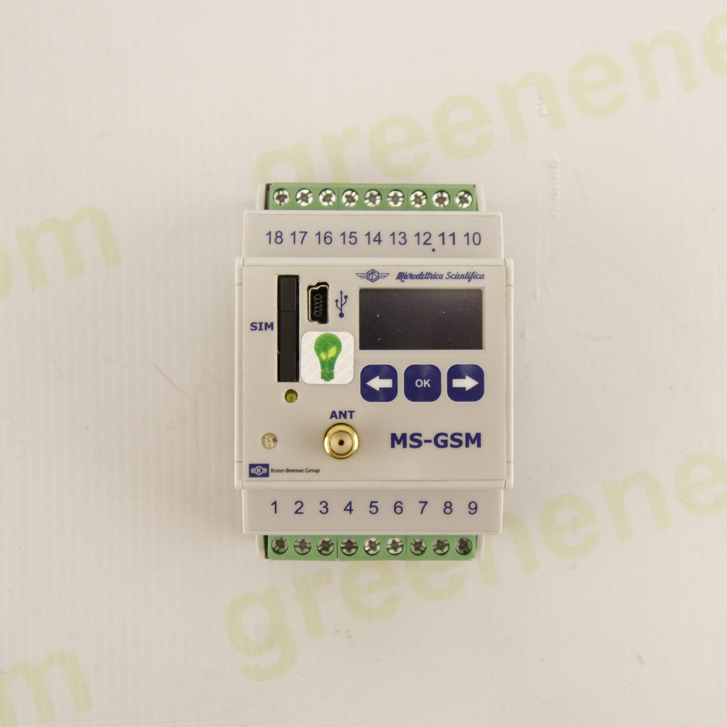 MS-GSM Industrial Communication Module – GSM/GPRS Remote Control Interface | DIN Rail | SIM Slot | USB | External Antenna