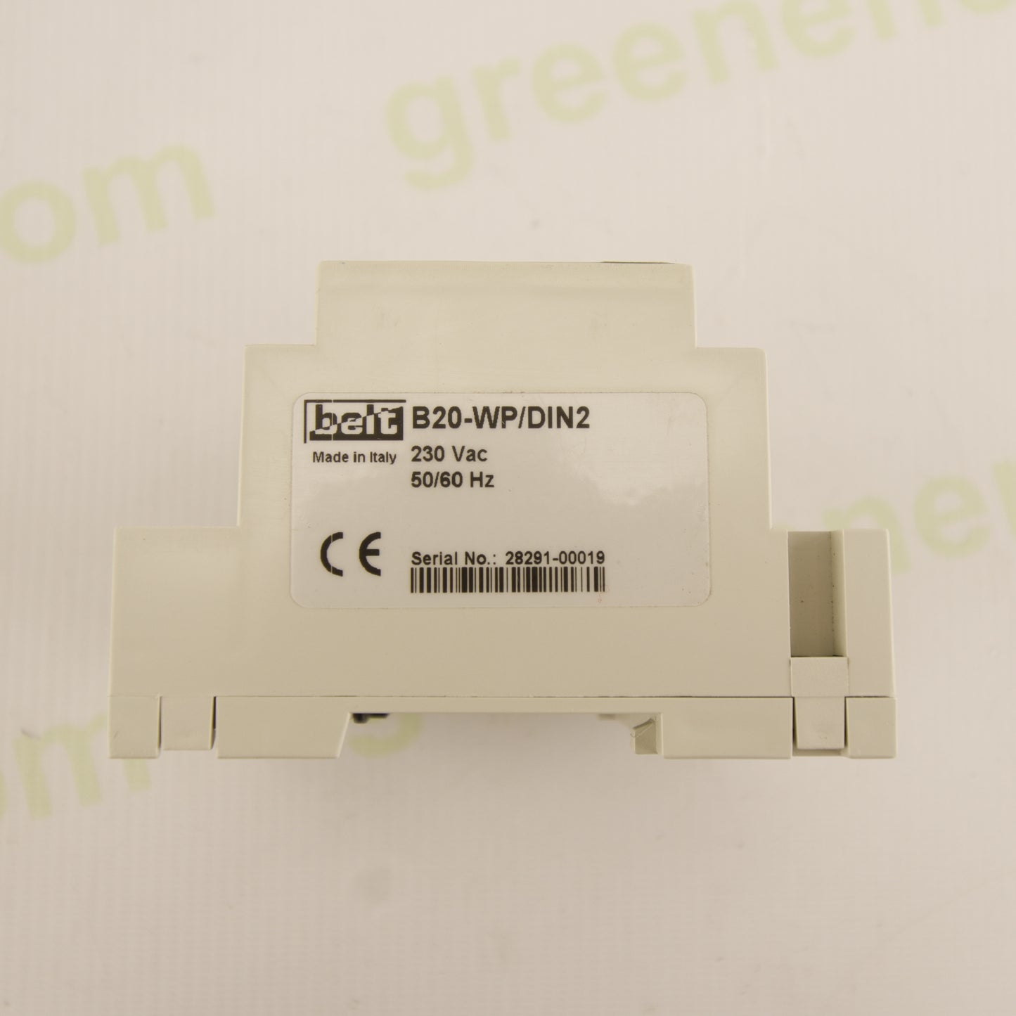 Belt B20-WP/DIN2 Gas Detection Control Panel – 2 Zones – 230VAC – Alarm Outputs + Solenoid Valve Control – Made in Italy