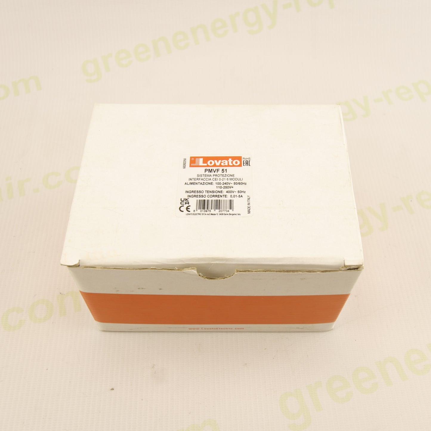 Lovato Electric PMVF51 Protection Interface Module | CEI 0-21 & CEI 0-16 Compliant | Relay Control & Display