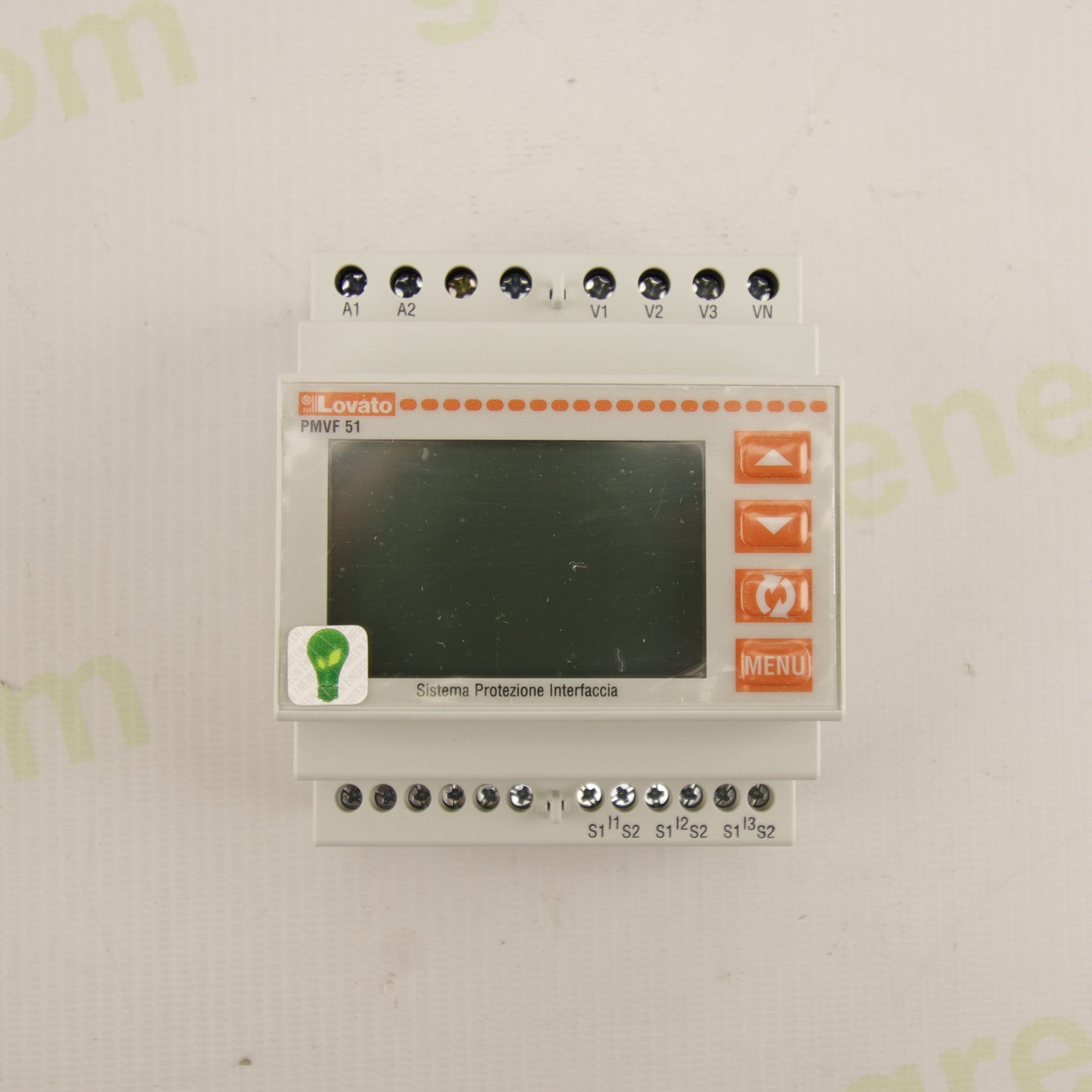 Lovato Electric PMVF51 Protection Interface Module | CEI 0-21 & CEI 0-16 Compliant | Relay Control & Display