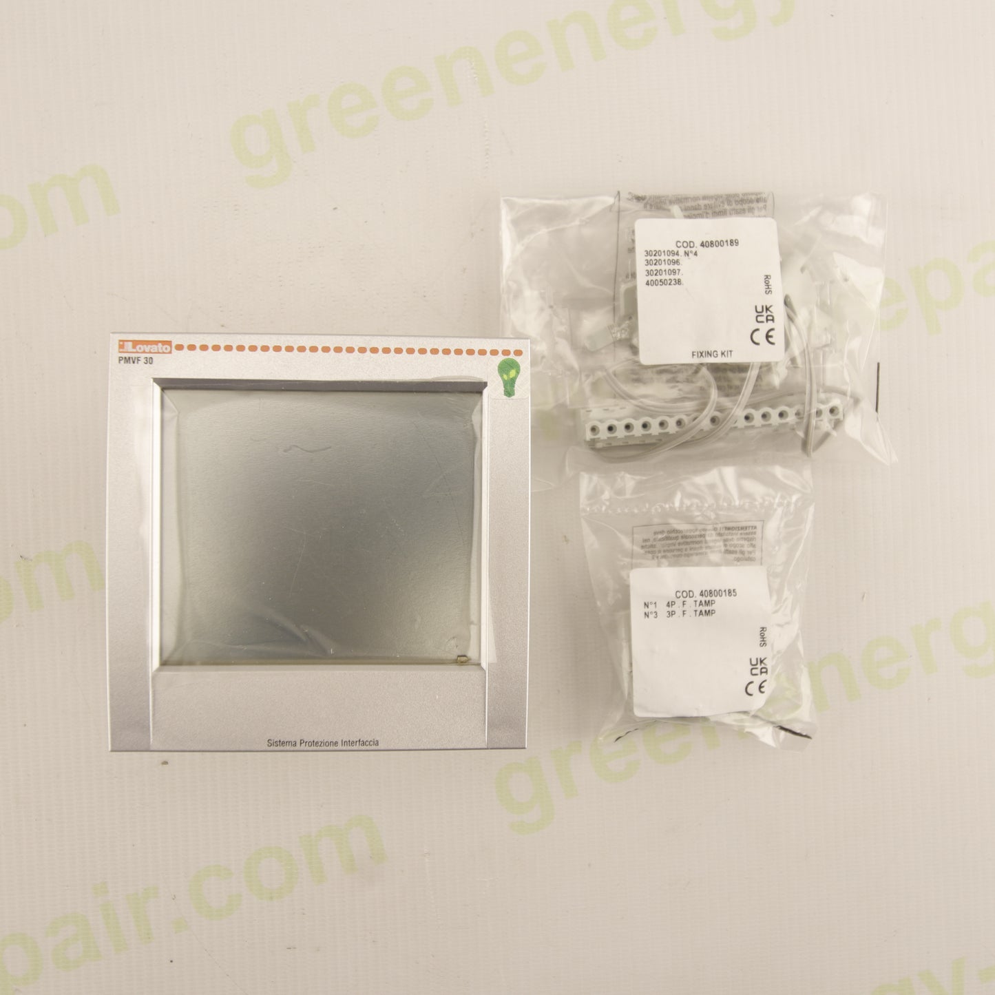 Lovato Electric PMVF30 Interface Protection System | CEI 0-16 Compliant | CT Input | Relay Outputs | Made in Italy