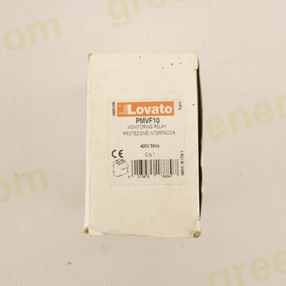 Lovato PMVF10 Multifunction Protection Relay – 3PH+N TRMS – Voltage & Frequency Monitoring 400V