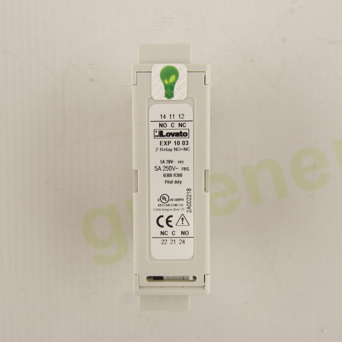 Lovato Electric EXP 10 03 Expansion Module For DMG700/800/900 | 2 Relay Outputs (NO+NC)