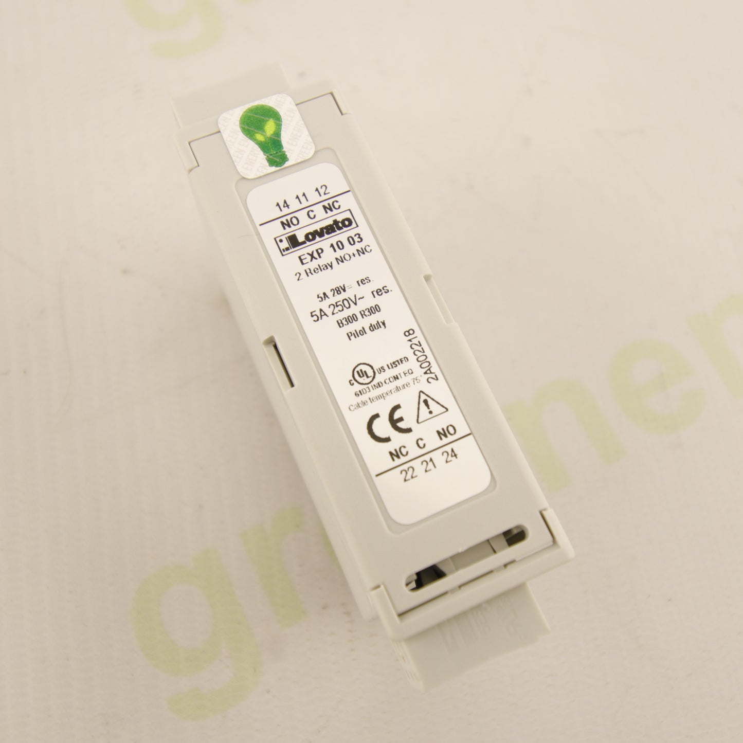 Lovato Electric EXP 10 03 Expansion Module For DMG700/800/900 | 2 Relay Outputs (NO+NC)