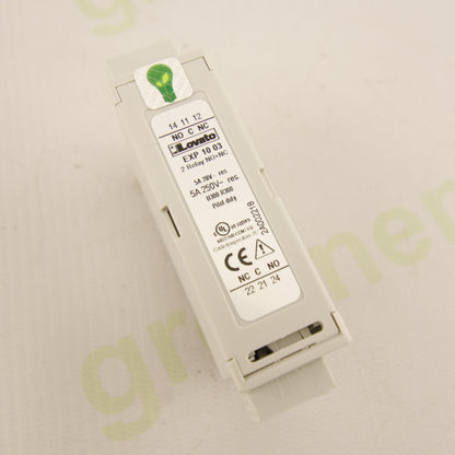 Lovato Electric EXP 10 03 Expansion Module For DMG700/800/900 | 2 Relay Outputs (NO+NC)