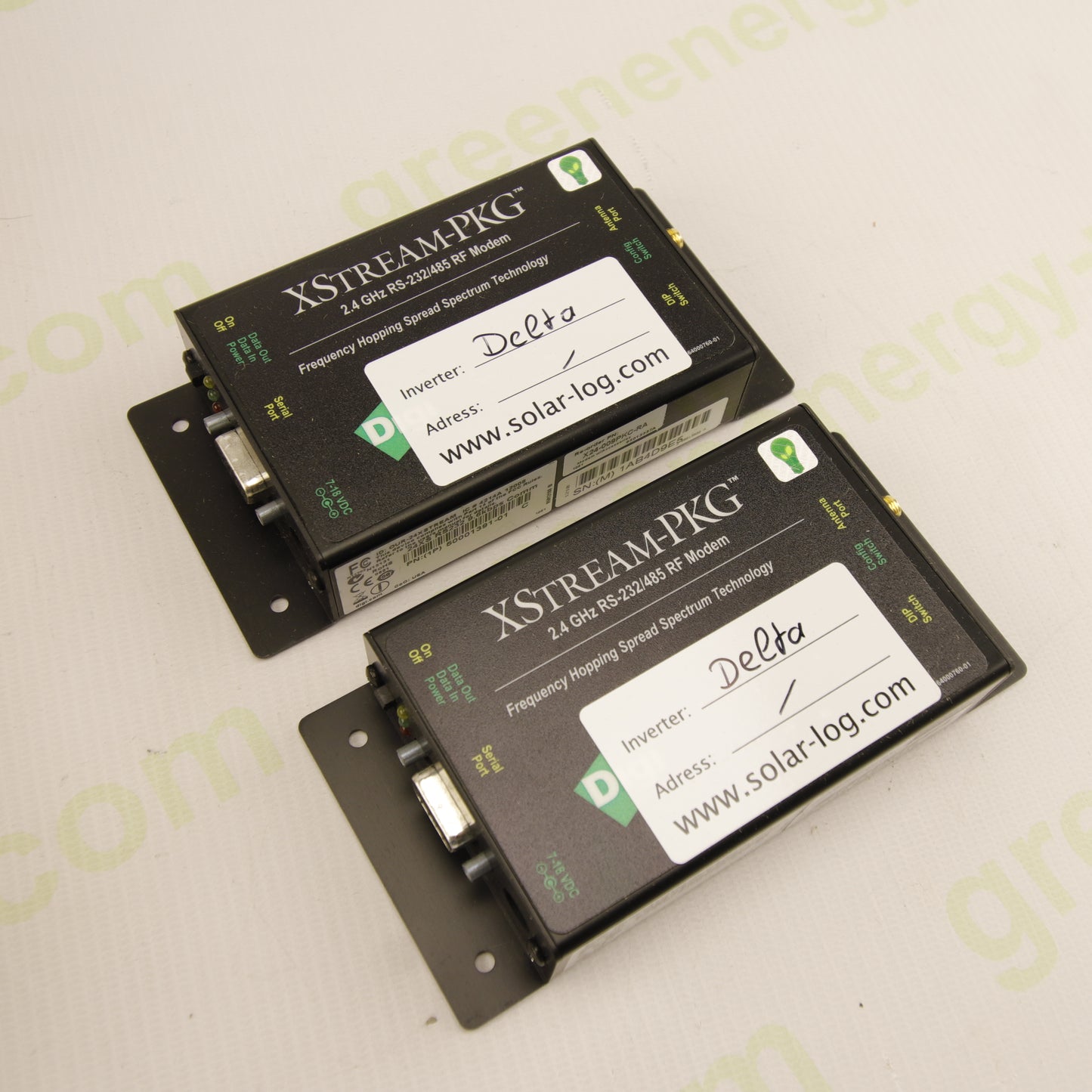 Digi XSTREAM-PKG X24-009PKC-RA RF Modem Kit – RS232/485 2.4GHz Wireless – Solar-Log Compatible – For Delta Inverters