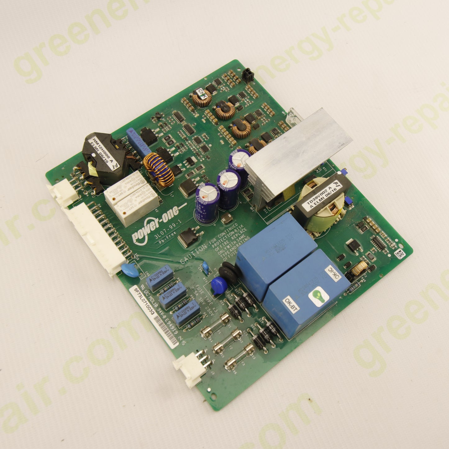 ABB / Power-One Aurora 55/67 kW Power Supply Board – Switching PSU PCB Code 3L07-99-1 Pb-Free – Industrial Photovoltaic Inverter Module