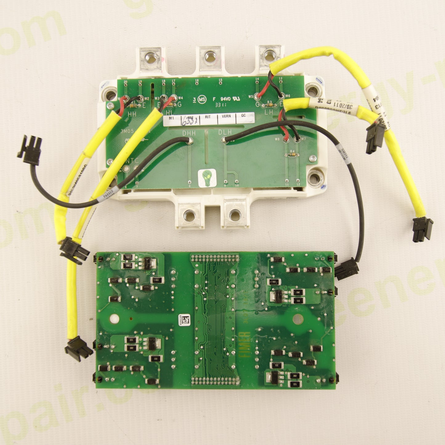 Driver Card 3M07 + Infineon IGBT Module F3L300R07PE4 – ABB / Power-One Aurora Central Inverter Power Module