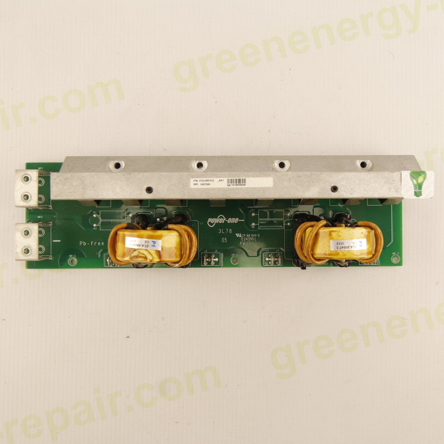 ABB / Power-One Aurora PVI 10–12 kW – AC Output Inductive Filter Board | Isolated Line Filter | 3-Phase Inverter Module