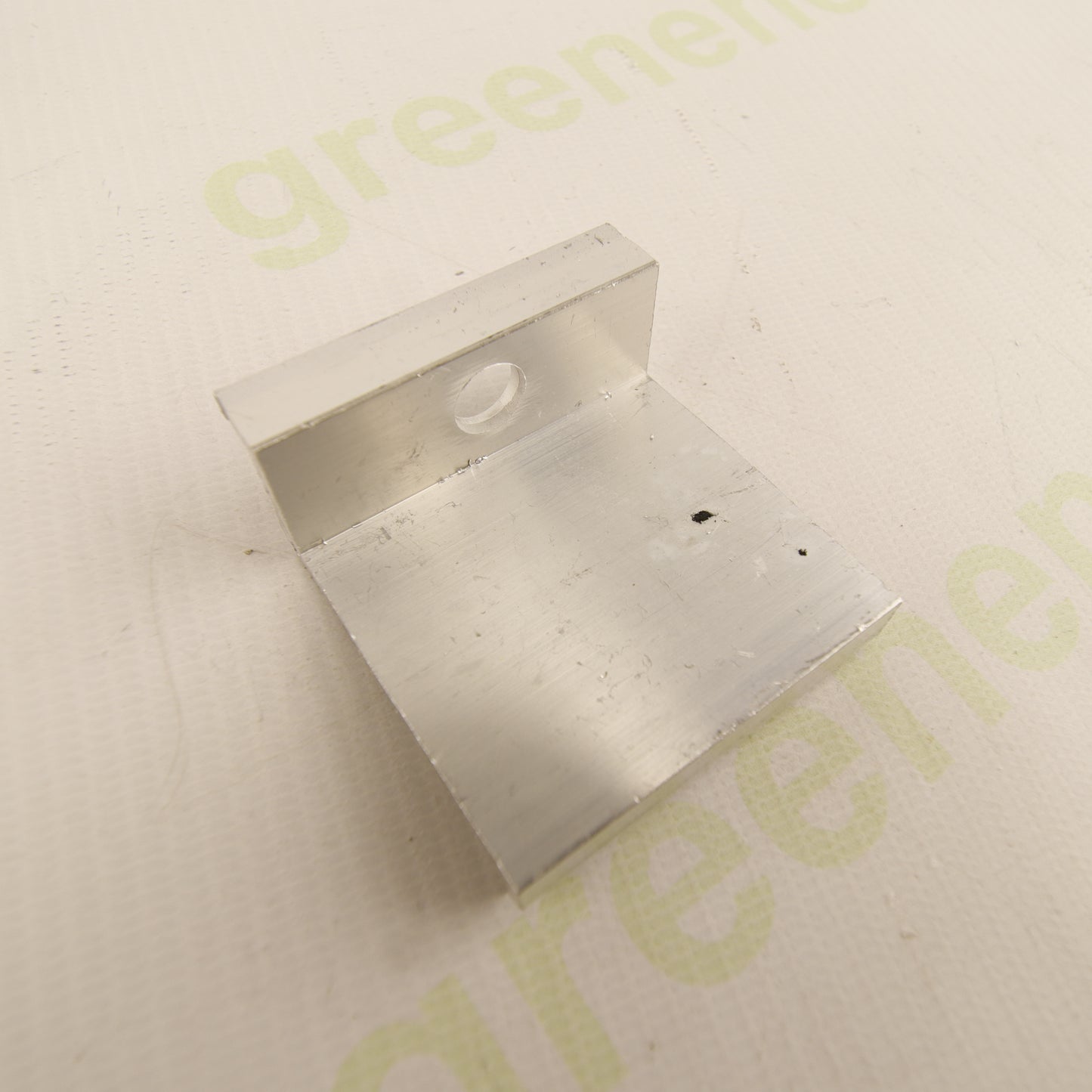 Enerpoint Aluminum End Clamp 50 mm for G, E & H Profiles – PV Module Mounting Bracket | Made in Italy | Pack of 16