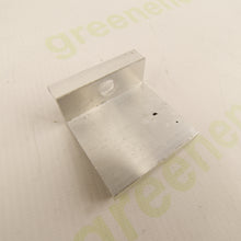 Enerpoint Aluminum End Clamp 50 mm for G, E & H Profiles – PV Module Mounting Bracket | Made in Italy | Pack of 16