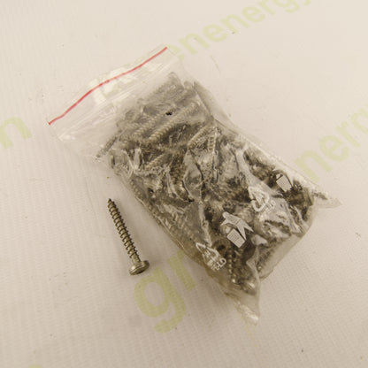 Stainless Steel Self-Tapping Screw 4x35 mm with EPDM Washer – Fastener for Photovoltaic Mounting Structures