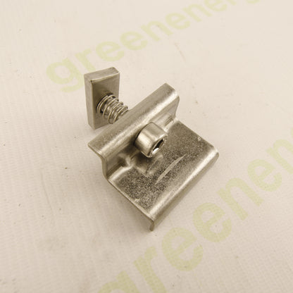 Enerpoint End Clamp F34 mm for Photovoltaic Modules – Stainless Steel Solar Panel Mounting Clamp – Box of 10 pcs