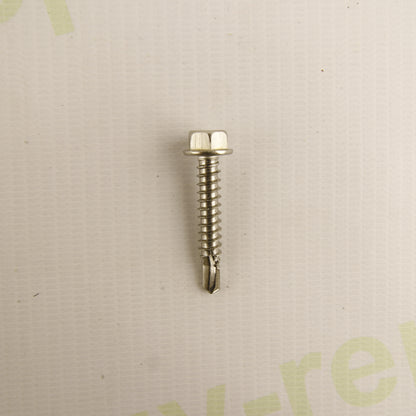 Enerpoint Self-Drilling Hex Head Screw 5.5 x 32 mm – AISI 304 Stainless Steel – Photovoltaic Mounting Fastener – Box of 250 pcs