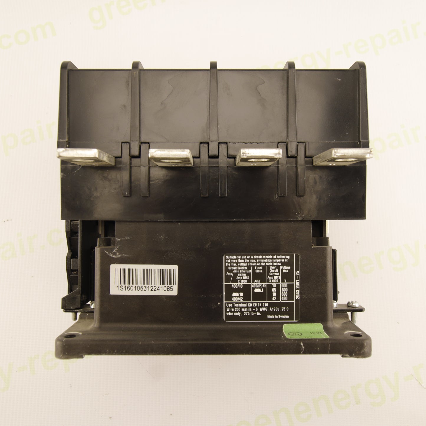 ABB EK210 Industrial Contactor 4-Pole 350A AC-1 Ui 1000V | SK825441 | With CAL16-11A Auxiliary Block