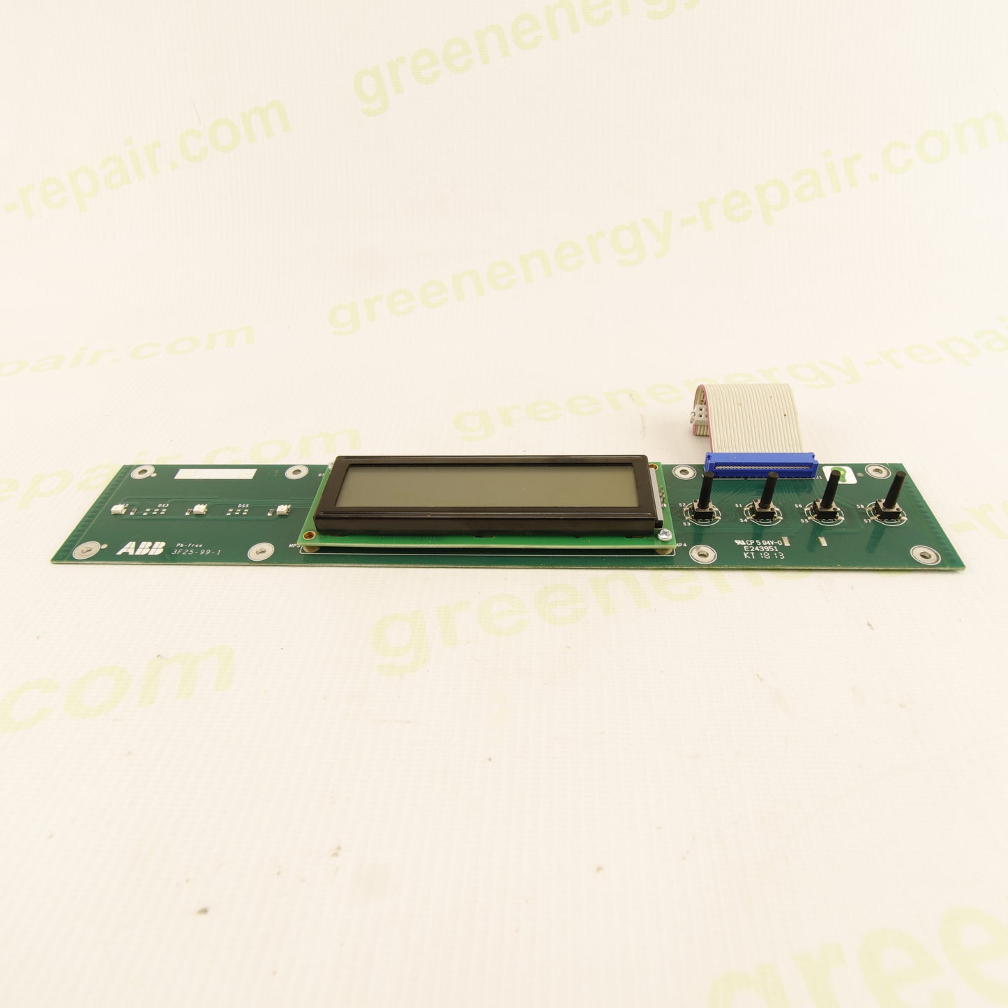 ABB Aurora Display Module | 4-Button LCD Interface | Compatible with PVI-3.0–12.5 OUTD Series | Used, Tested