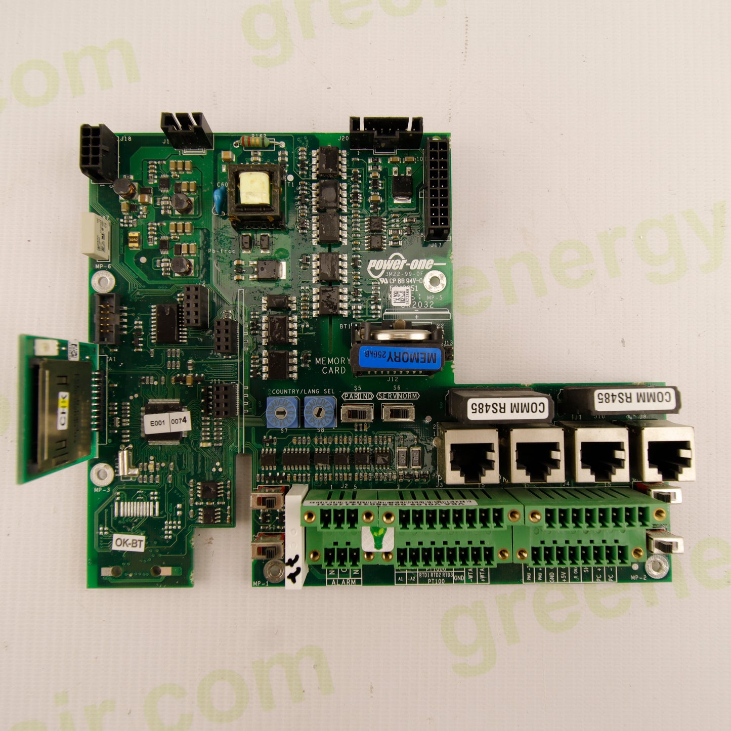 ABB Aurora TRIO 20.0 / 27.6 kW Control Board – Monitoring & Communication Module with RS485, Ethernet & Memory Card