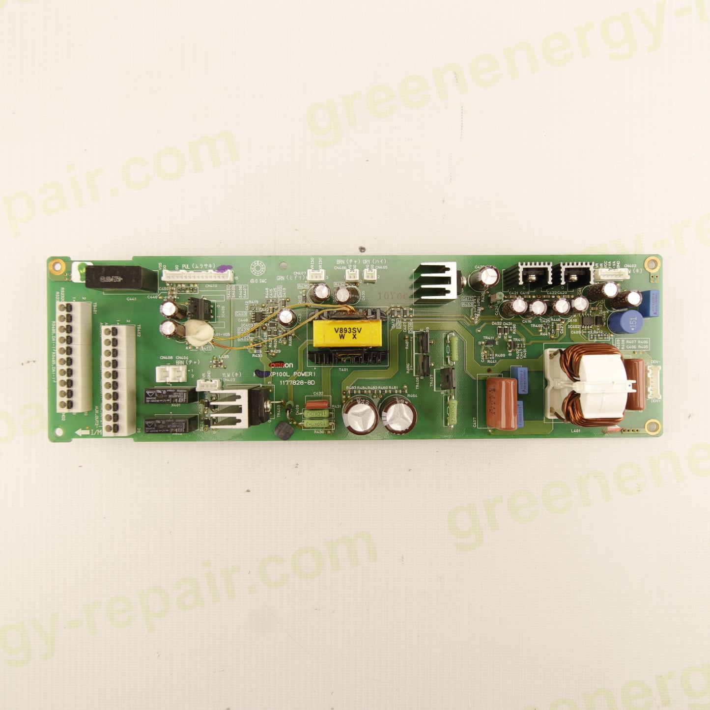 OMRON KP100L / KP125L / KP150L Monitoring Board PWB (KP100 POWER) 1177828-8D – Monitoring and Control Board for Photovoltaic Inverters