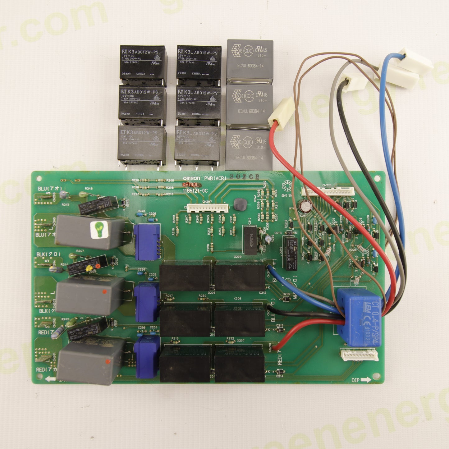 OMRON KP100L / KP125L / KP150L E5-1 Error Repair Kit – Complete AC Power & Safety Relay Set for Photovoltaic Inverters