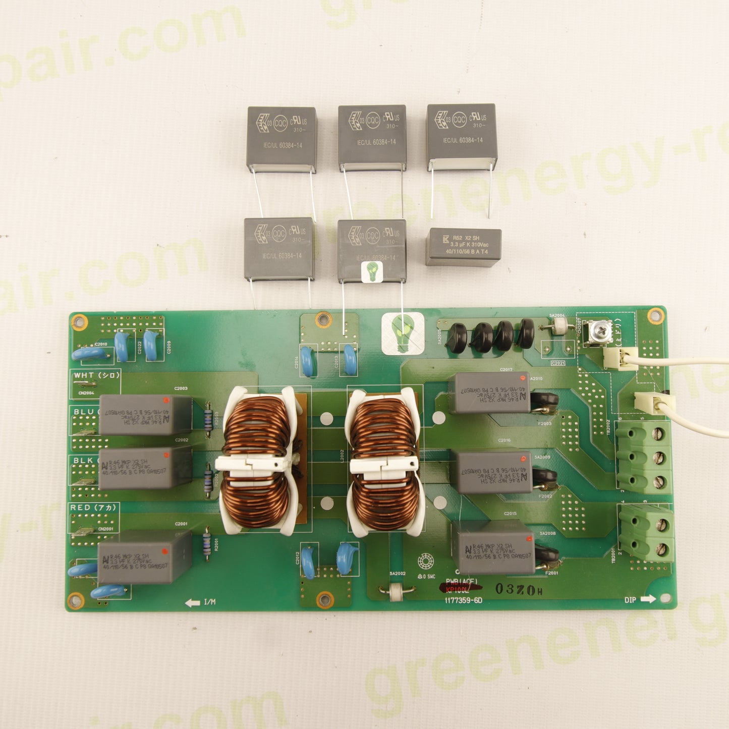OMRON KP100L / KP125L / KP150L E5-1 Error Repair Kit – Complete AC Power & Safety Relay Set for Photovoltaic Inverters
