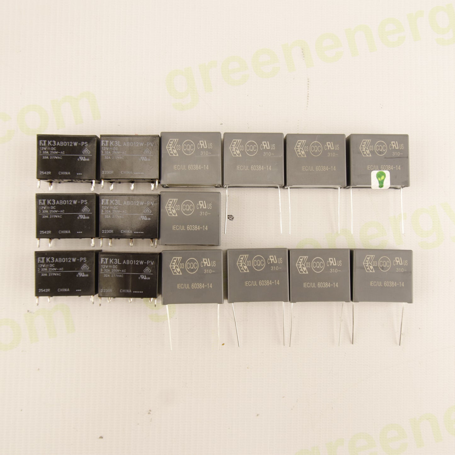 OMRON KP100L / KP125L / KP150L E5-1 Error Repair Kit – Complete AC Power & Safety Relay Set for Photovoltaic Inverters