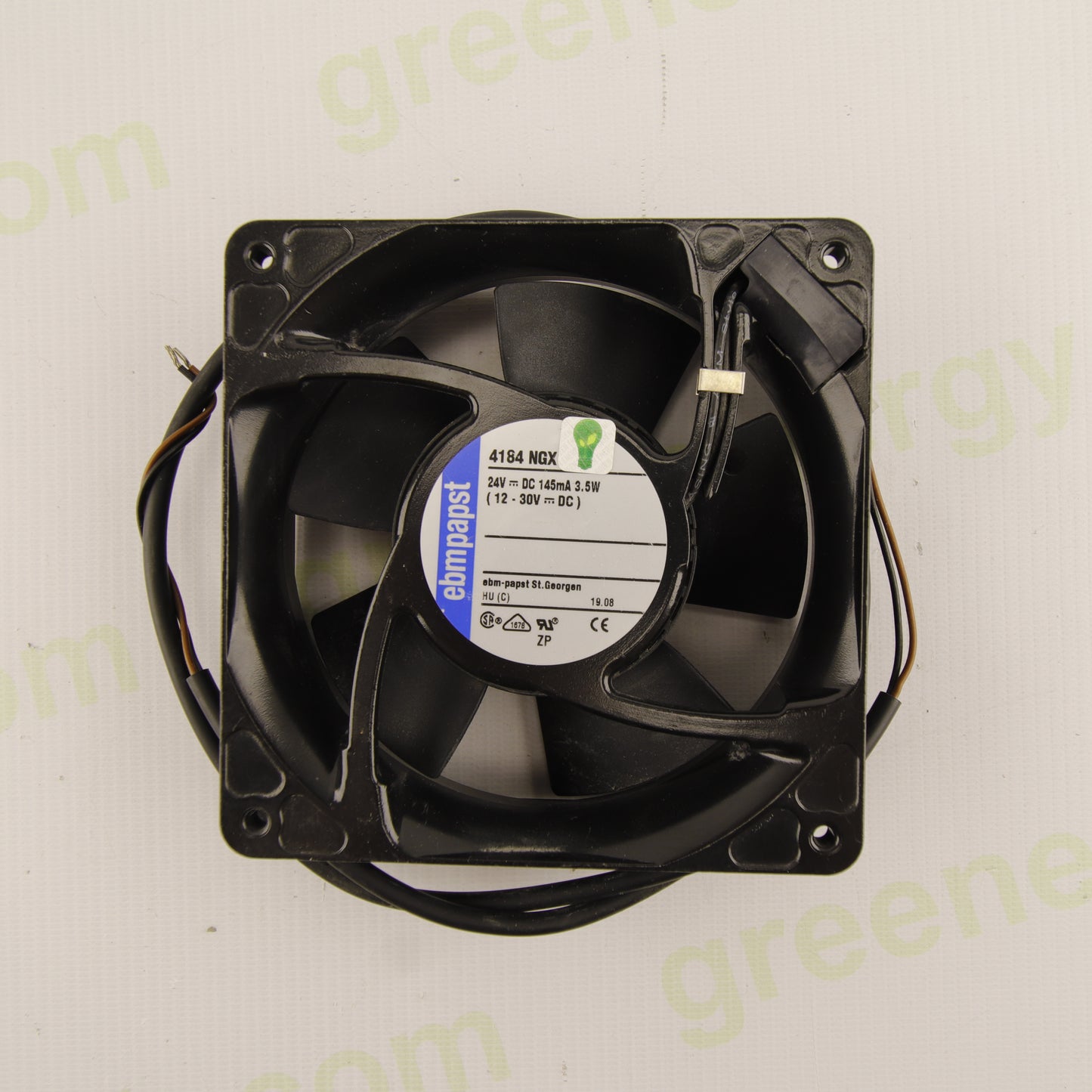 EBM-PAPST 4184 NGX Axial Cooling Fan 24VDC 145mA 3.5W for Photovoltaic Inverters and Industrial Applications