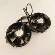 EBM-PAPST W2E143-AB09-01 Cooling Fan Kit (2 Fans) 230VAC 24/30W for Photovoltaic Inverters and Industrial Applications