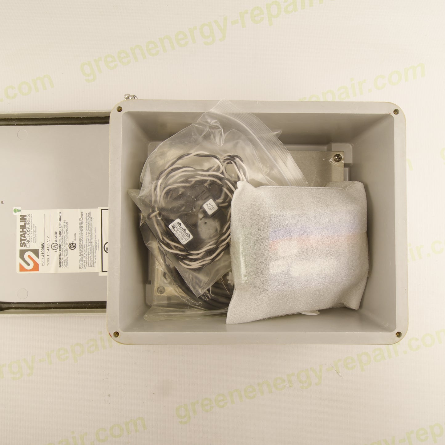SunPower Consumption Monitoring Kit EU (1-CT) with Interface – WattNode Pulse WNB-3Y-400-P Energy Meter in Stahlin J1008W Industrial Enclosure | Three-Phase 230/400V Energy Monitoring System