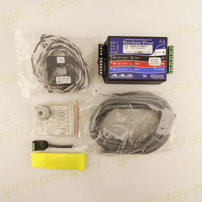 SunPower Consumption Monitoring Kit EU (1-CT) with Interface – WattNode Pulse WNB-3Y-400-P Energy Meter in Stahlin J1008W Industrial Enclosure | Three-Phase 230/400V Energy Monitoring System