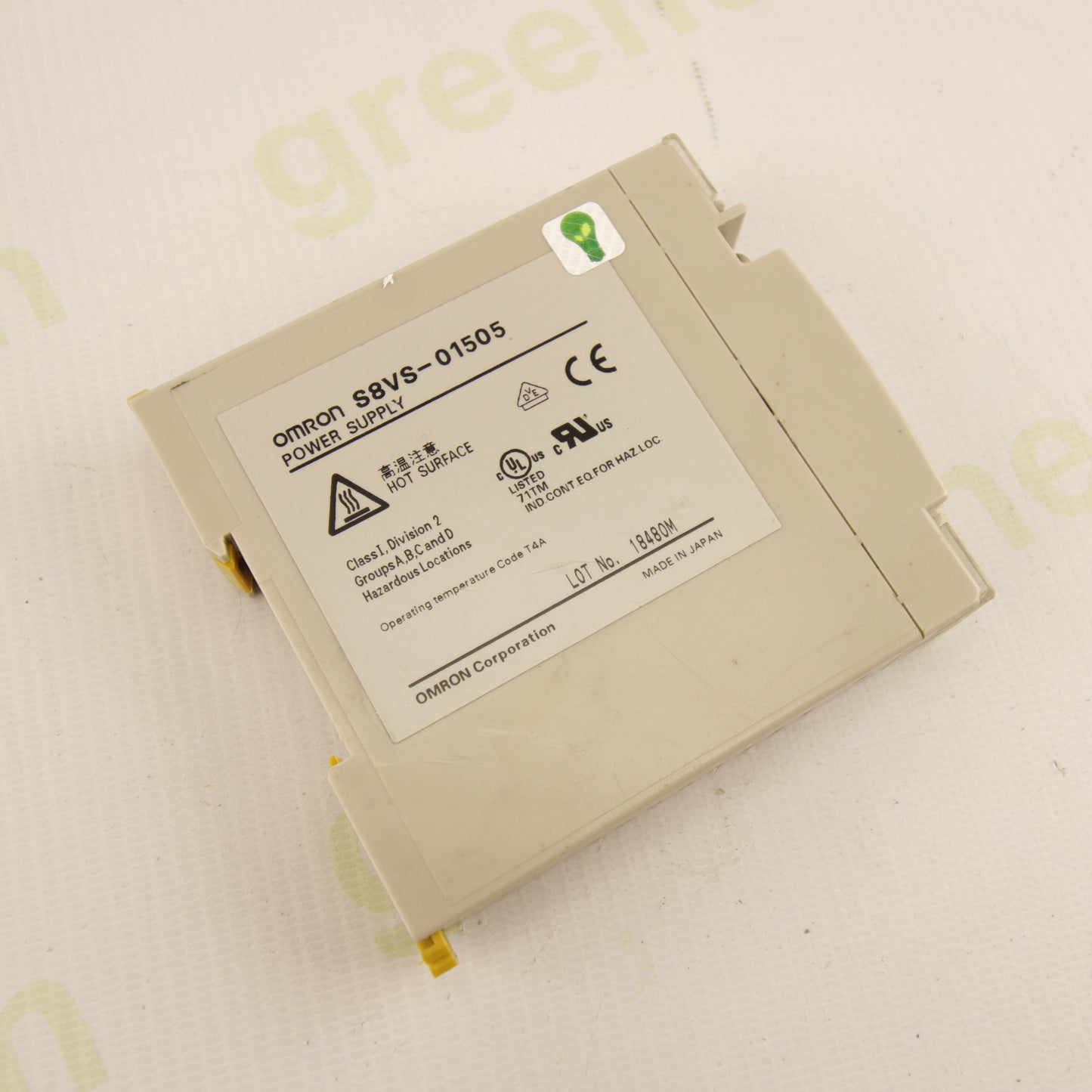 Omron S8VS-01505 | DIN Rail AC/DC Power Supply | 5 VDC | 2 A | 15 W | Made in Japan