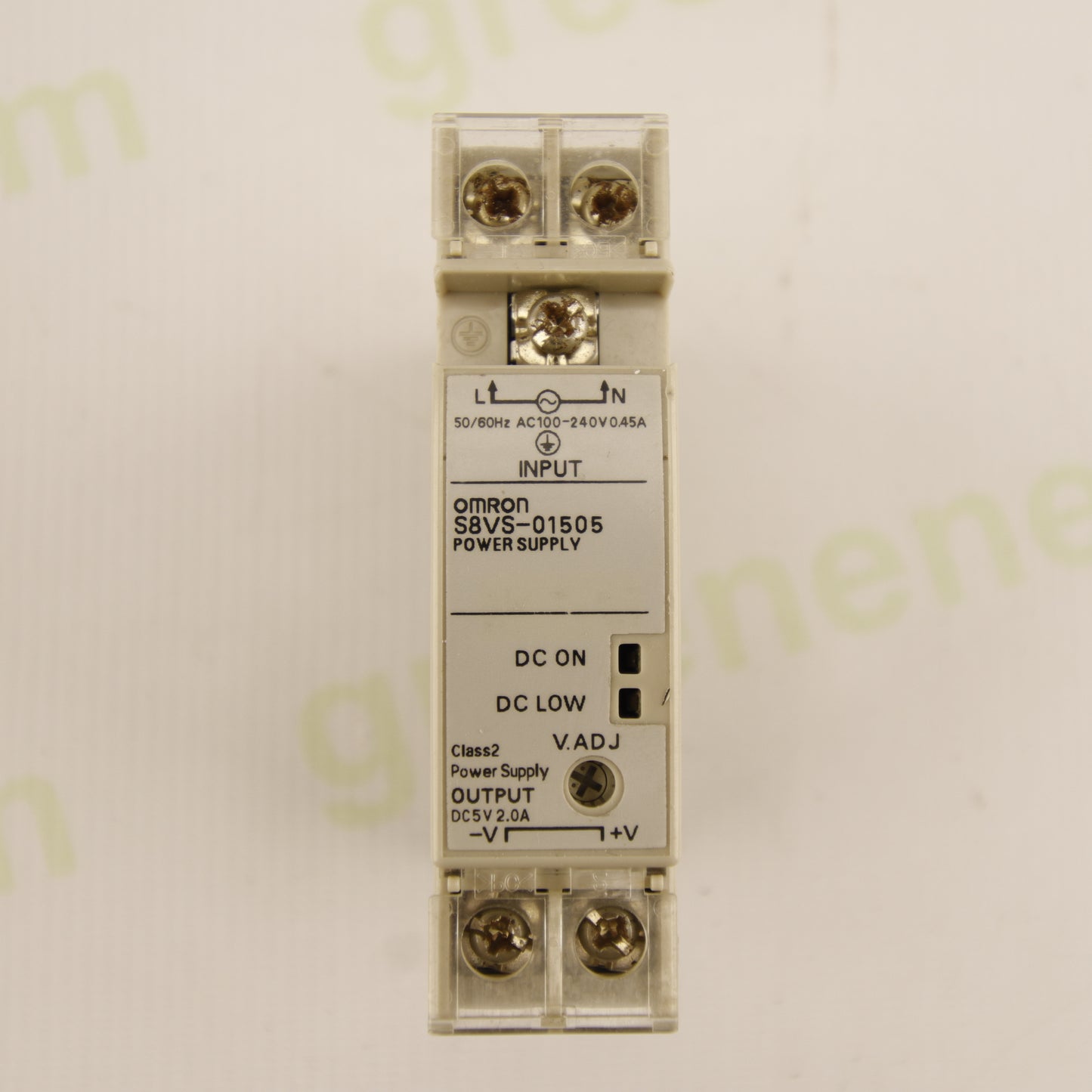 Omron S8VS-01505 | DIN Rail AC/DC Power Supply | 5 VDC | 2 A | 15 W | Made in Japan