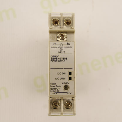 Omron S8VS-01505 | DIN Rail AC/DC Power Supply | 5 VDC | 2 A | 15 W | Made in Japan