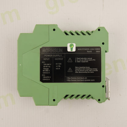 MORNSUN LI24-10B05 | DIN Rail AC/DC Power Supply | 5 VDC | 4 A | 24 W Series | Industrial Automation