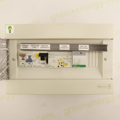 G.M. Electrical Distribution Box | 32A | 230V AC | 7.5 kW | 12-DIN Modular | IP40 | Moeller Enclosure