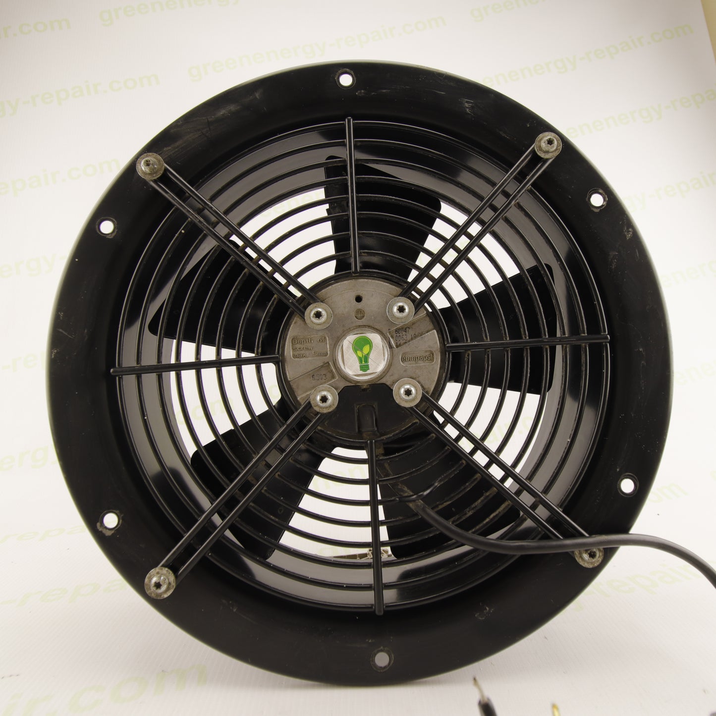 ebm-papst W2E250-CE65-01TOP Industrial Axial Fan 230V AC 165W Ø250 mm with Protective Grille