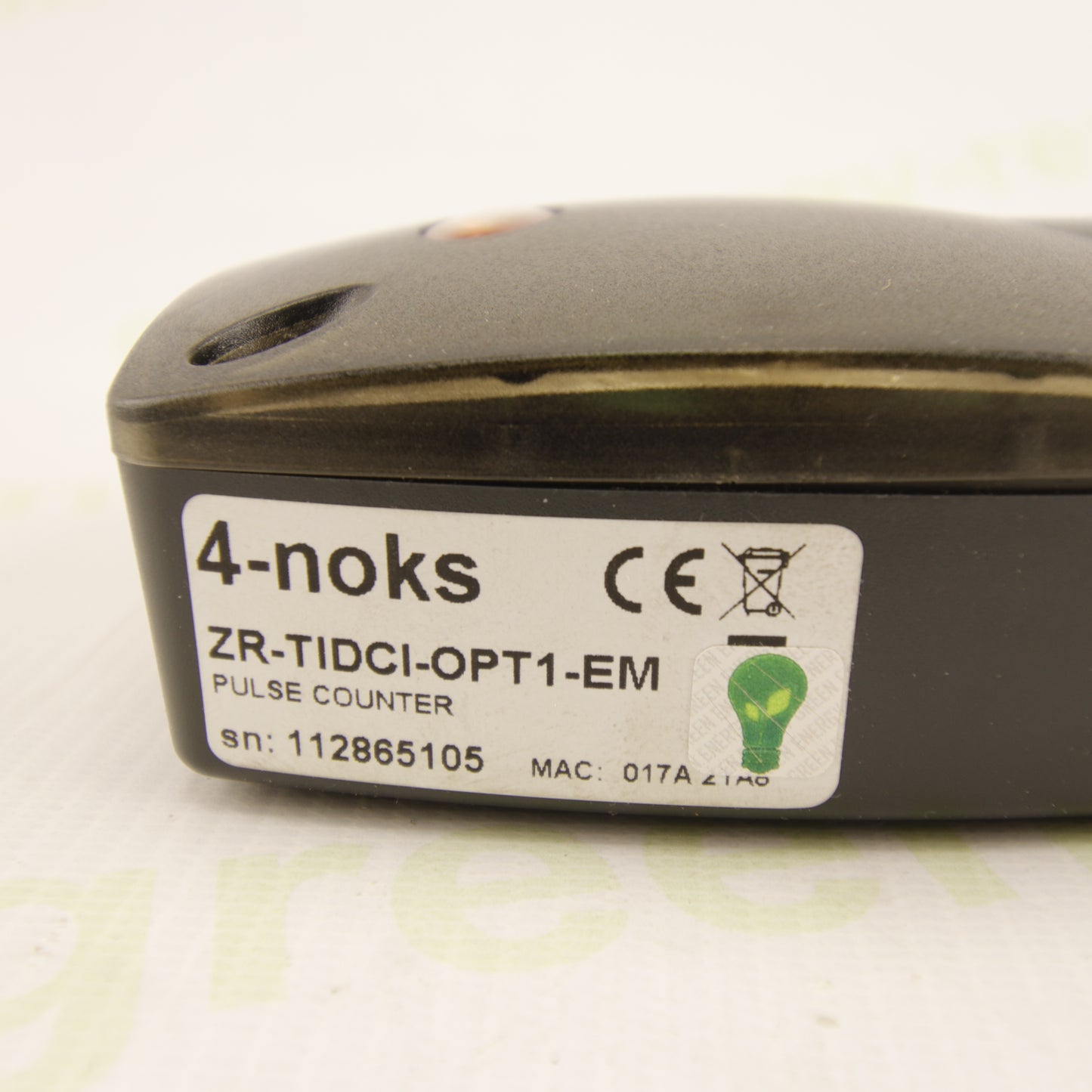 4-noks ZR-TIDCI-OPT1-EM Wireless Pulse Counter | Remote Energy Monitoring
