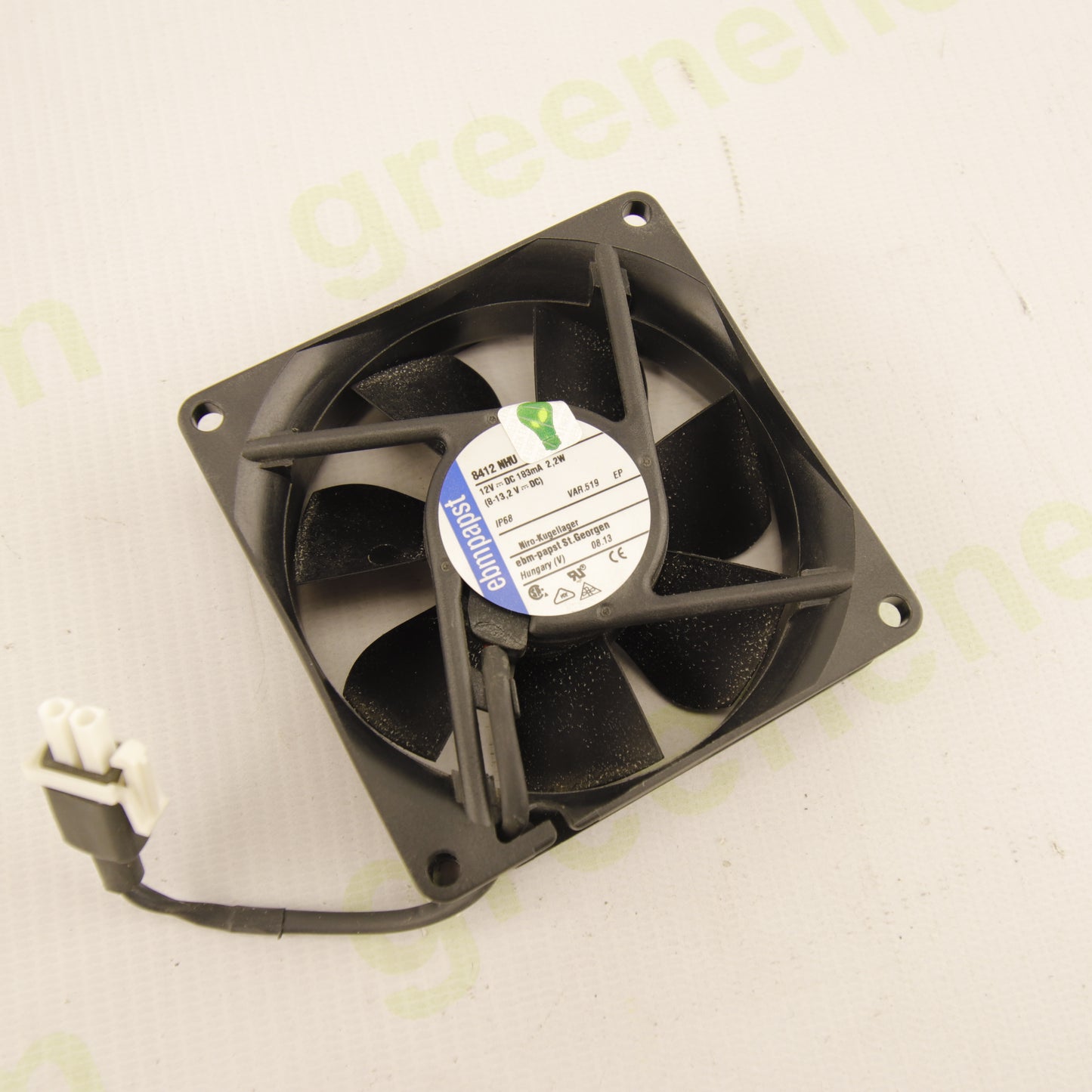 ebm-papst 8412 NHU Axial Cooling Fan | 12V DC | 2.2W | IP54