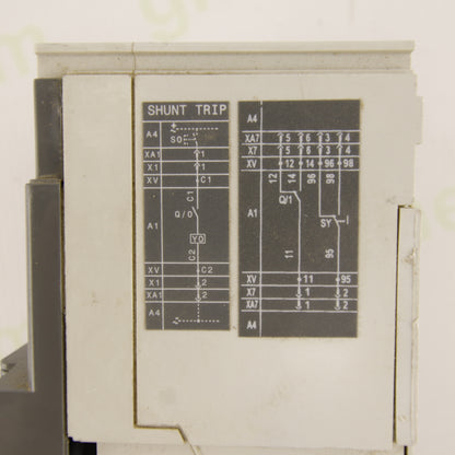 ABB SACE Tmax T3N 250 3-Pole 200A MCCB Molded Case Circuit Breaker with SOR Shunt Trip & Auxiliary Contacts 690V IEC 60947-2