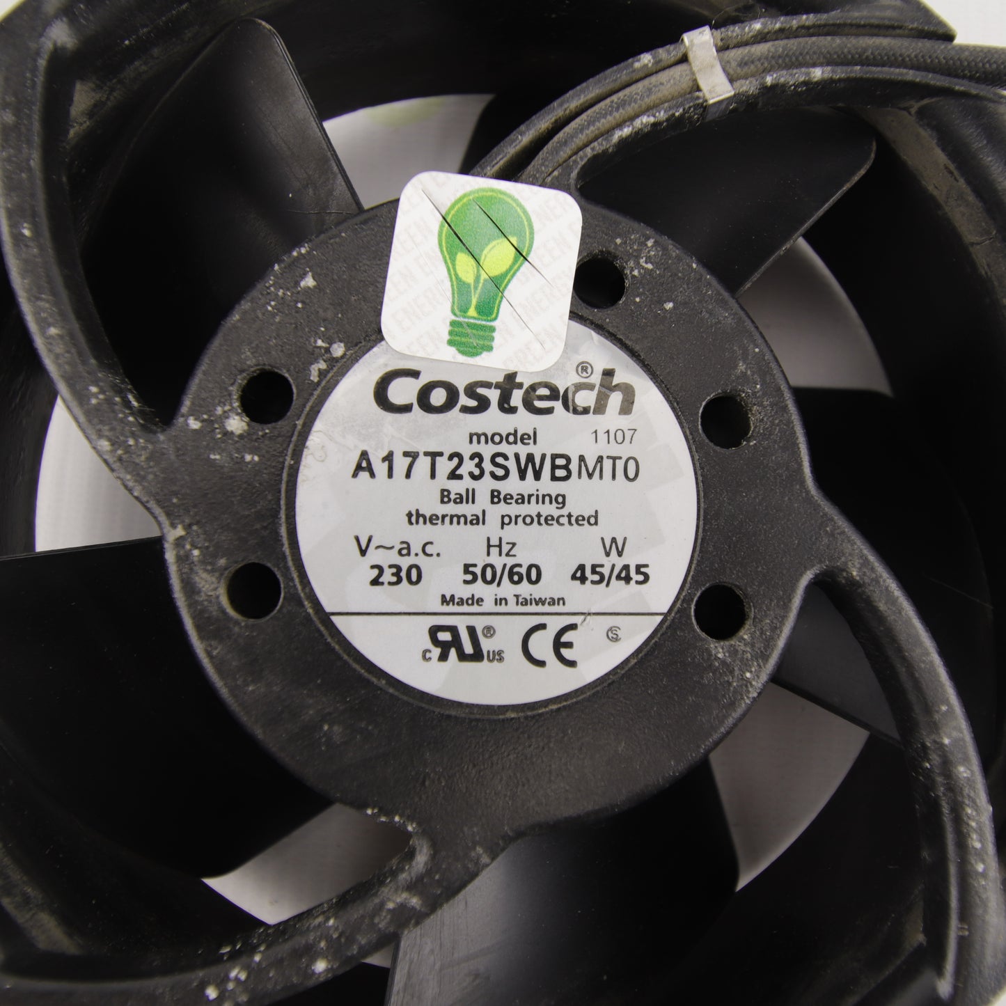 Costech A17723S8WBM10 Axial Cooling Fan | 230V AC | 45W