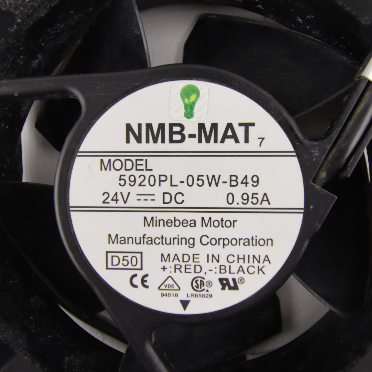 NMB-MAT 5920PL-05W-B49 | 24 VDC 0.95 A Fan