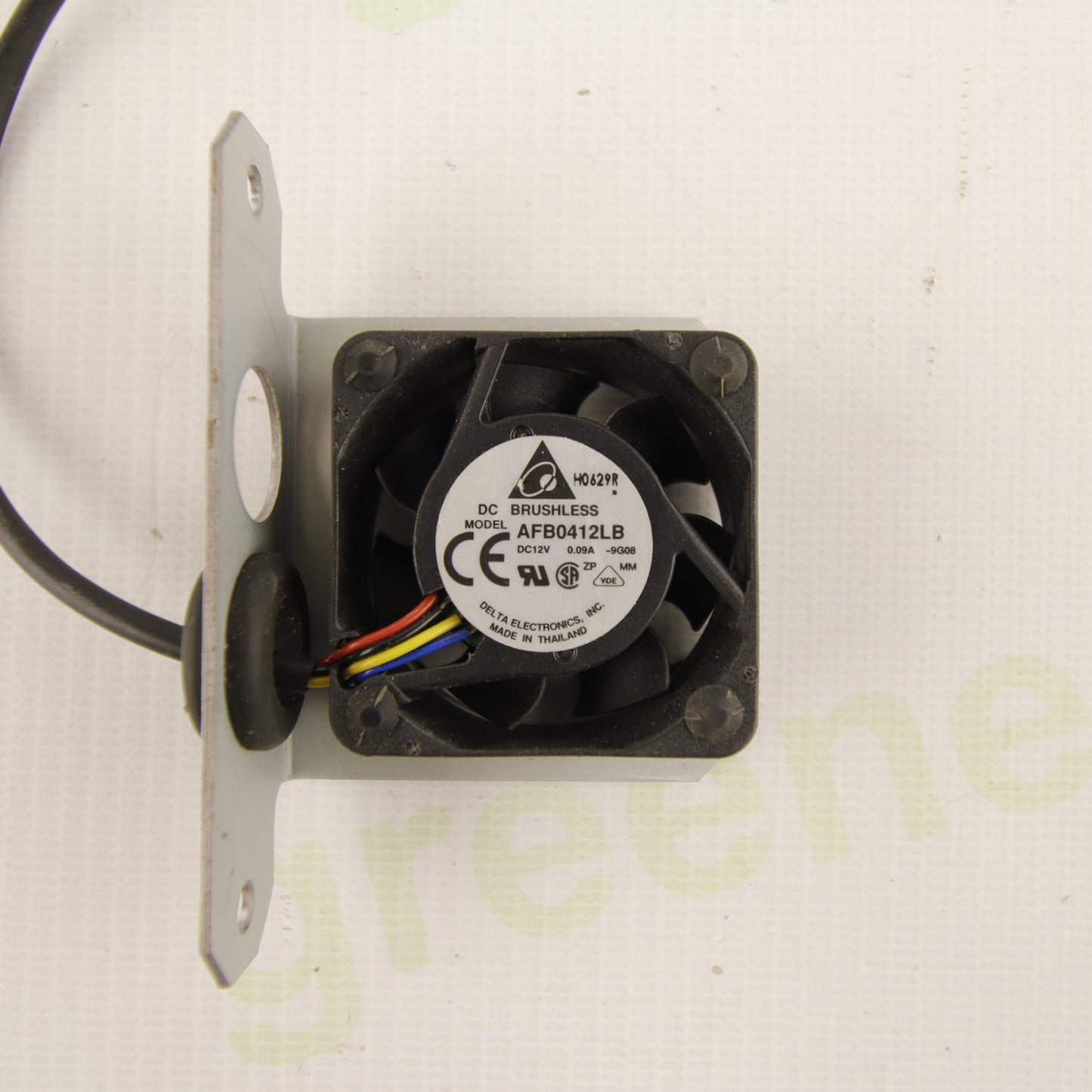 Delta Electronics AFB0412LB Axial Cooling Fan 12 VDC 0.09 A with or without Mounting Bracket for Photovoltaic Inverters and Industrial Applications