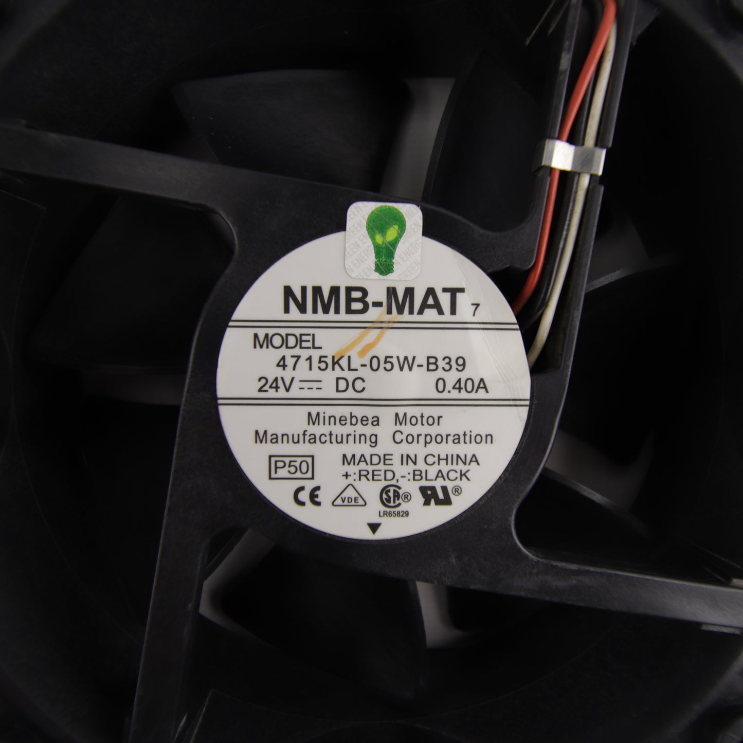 NMB-MAT Minebea 2 pcs 4715KL-05W-B39 + 5920PL-05W-B49 Industrial Axial Cooling Fans 24 VDC for Photovoltaic Inverters, UPS Systems, and Power Converters