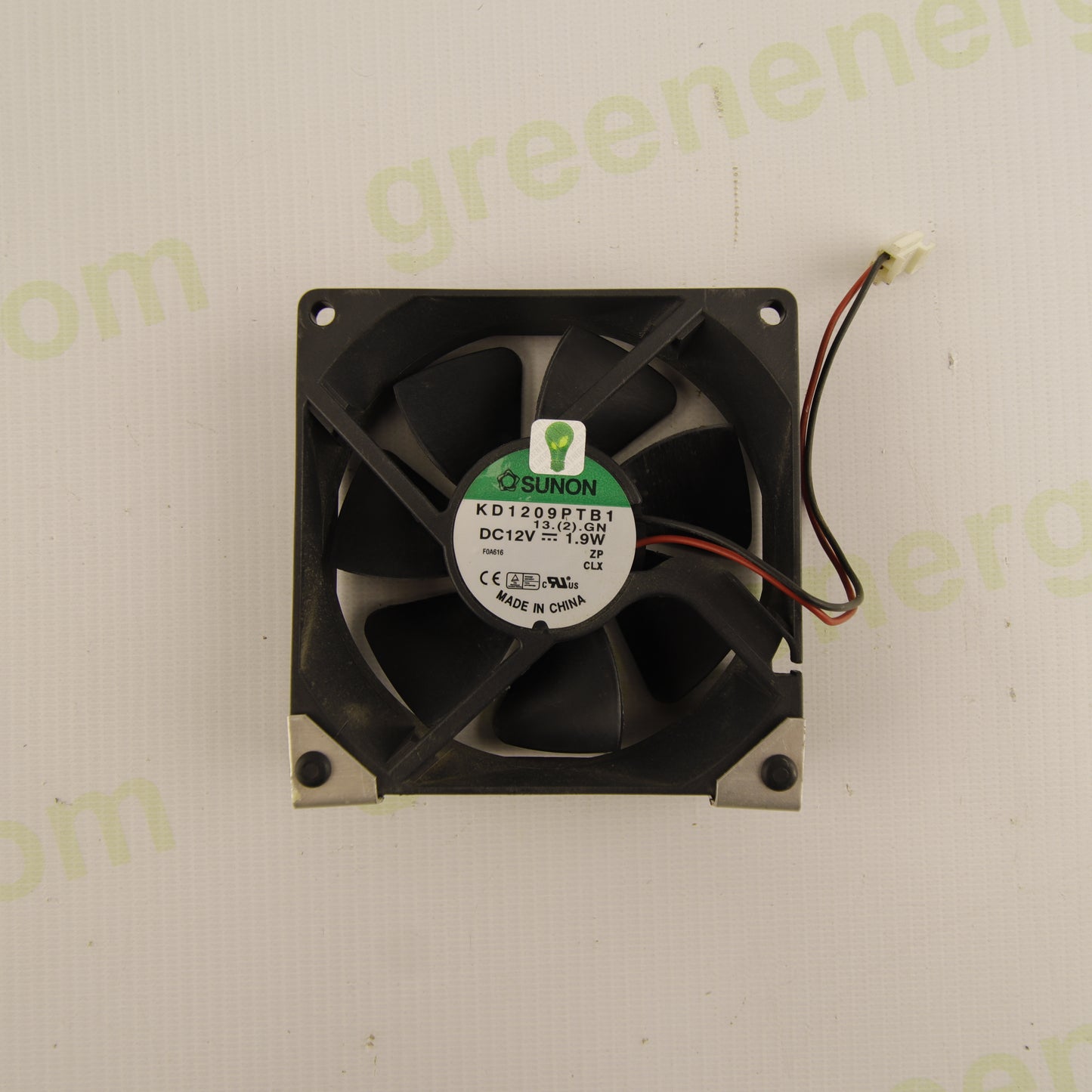 SUNON KD1209PTB1 13.(2).GN Axial Cooling Fan 12 VDC 1.9 W for Photovoltaic Inverters and Industrial Applications