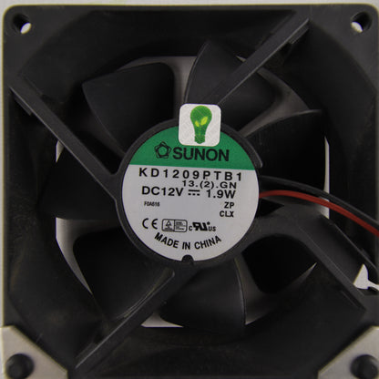 SUNON KD1209PTB1 13.(2).GN Axial Cooling Fan 12 VDC 1.9 W for Photovoltaic Inverters and Industrial Applications