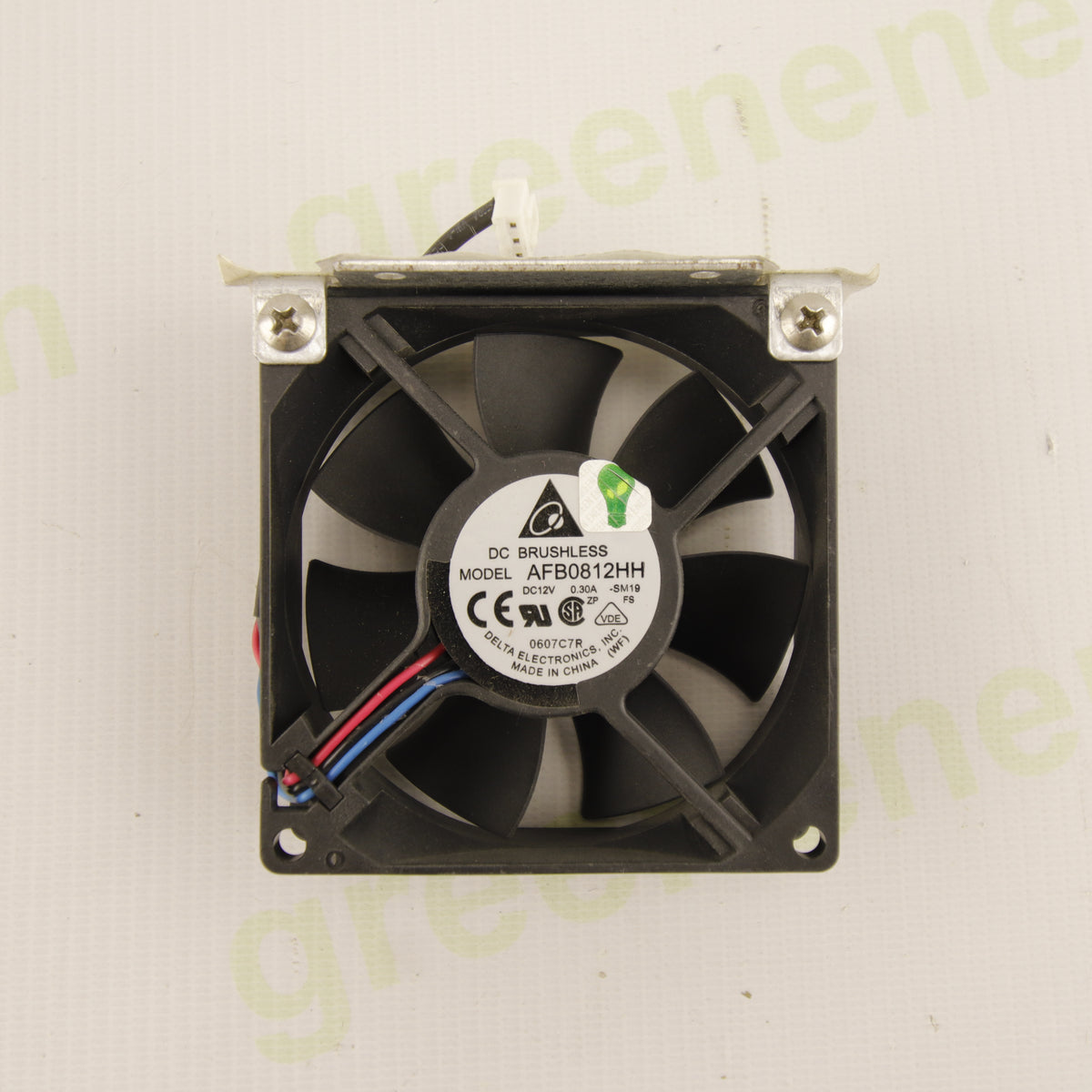 Delta AFB0812HH DC Brushless Axial Fan | 80×80mm | 12V DC | 0.30A