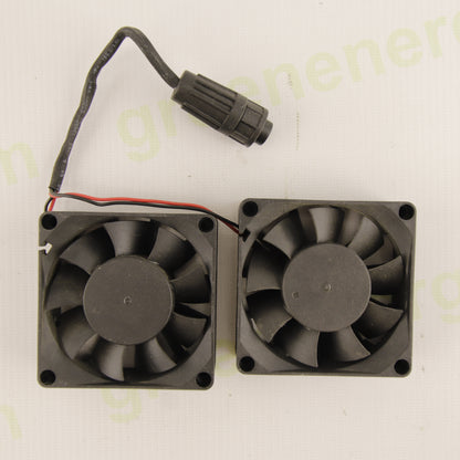 T&T 7025H12B YD1 Dual Fan Cooling Set | 70x70x25mm | 12V DC | 0.30A per Fan